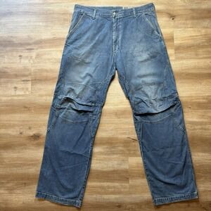Vintage Diesel SV66 Jeans Men 36x34 Blue Relaxed Straight Baggy Skater Work Y2K